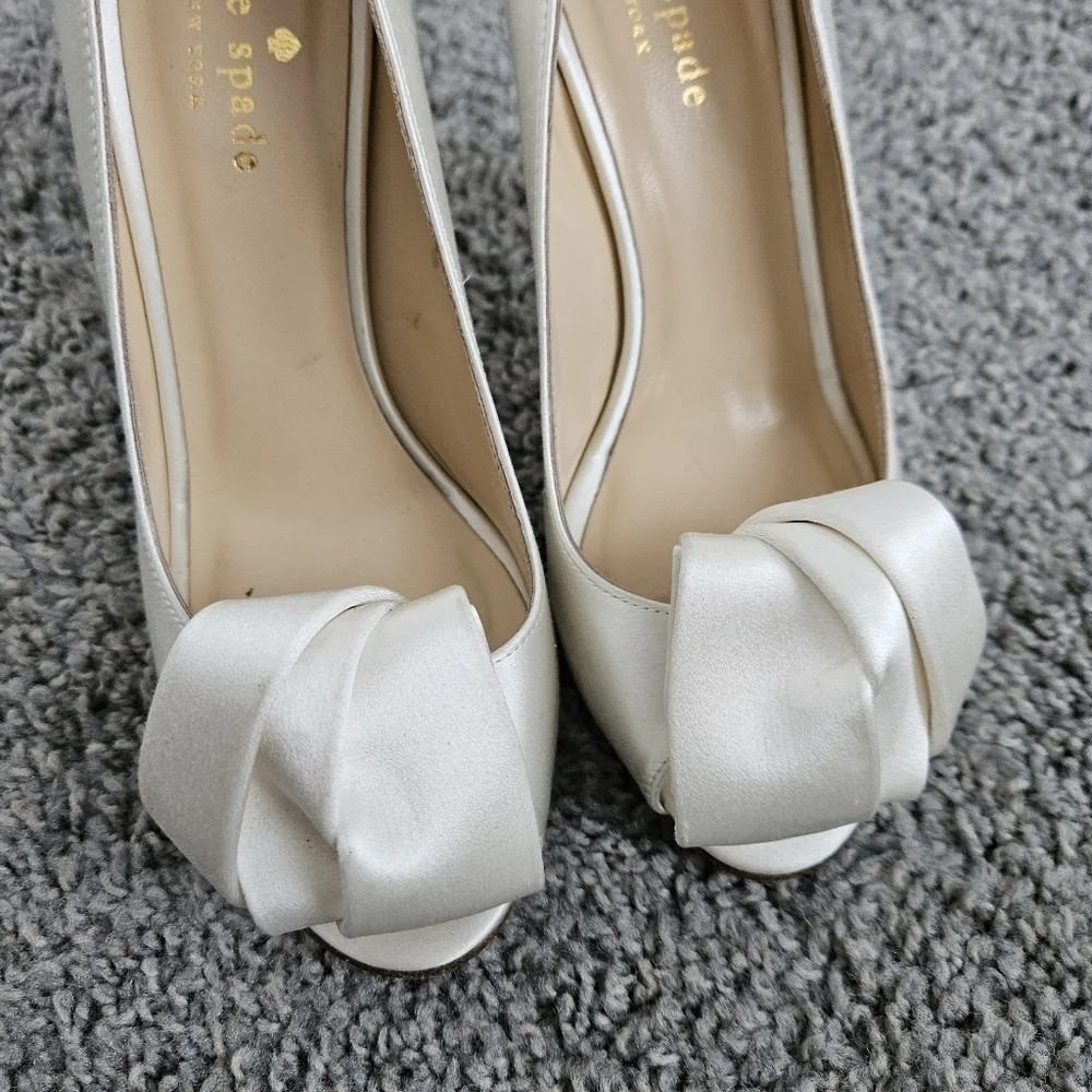 Kate Spade Clarice Bridal Shoes size 5